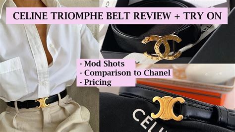 celine triomphe teen belt|Celine Teen Triomphe Belt Review, Try.